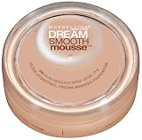 Maybelline New York Dream Smooth Mousse Foundation, Pure Beige, 0.49 Ounce, 2 pack