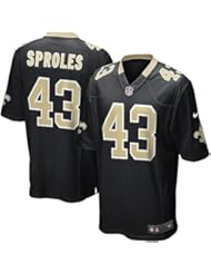 From Amazon.com. Click for details:
 Apparel: Darren Sproles Black NFL Youth Nike Replica Large 14/16 Jersey Apparel: Darren Sproles Black NFL Youth Nike Replica Large 14/16 Jersey