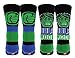 Marvel Hulk Athletic Crew Cushion Socks 2 Pair Pack Multi-color