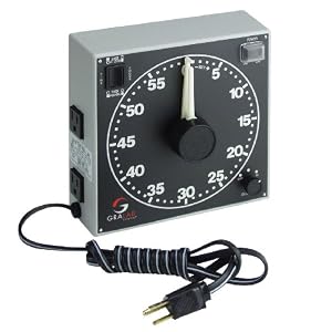 GraLab Model 300 Photography and Darkroom 60 Minute Timer by