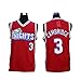 Basketball Jersey Los Angeles Knights jersey #3 KNIGHTS CAMBRIDGE jersey QIUYI-008-2 red XXL