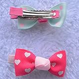 Qs 12 Pieces Girls Ribbon Grosgrain Hair Bow Clips Baby Hairpins Barrettes