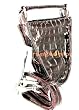 Gloss Burgundy Alligator Hold-All & Dog Leash by Bucchi