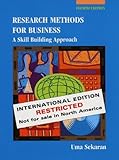 Research methods for business : a skill-building approach