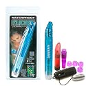 California Exotics / Swedish Erotica Waterproof Flicker Strobe Blue Adult Sex Toy Kit