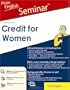 Credit for Women (Plain English Seminar: audio CDs, book, forms CD)