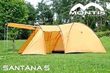 MONTIS SANTANA, 5P, Allround Tour Zelt, 550x260, 10,5kg