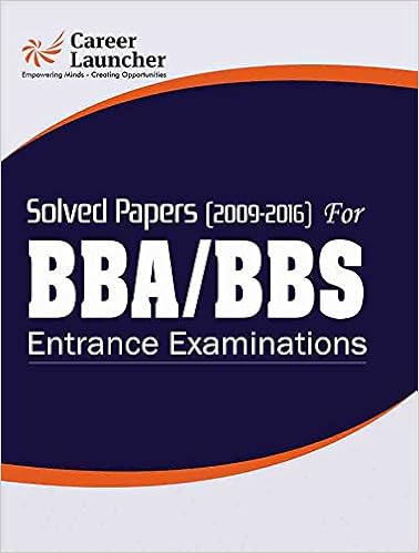 BBA/BBS Solved Papers (2009-2016)