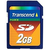 Electronics : Transcend 2GB Secure Digital Card with Lifetime Warranty