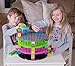 Strictly Briks Large Classic Circle Stackable Baseplate, Large Pegs for Toddlers, Building Brick Base, 100% Compatible with All Major Brands, Green, 1 Piece, 12.5