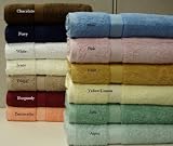 Set of 2-pc Solid White Terry Bath Sheet Towel 100% Egyptian Cotton By Sheetsnthings
