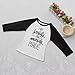 Ecosin Fashion Baby Girls Clothes Letter Long Sleeve O-Neck T-shirt Blouse Tops