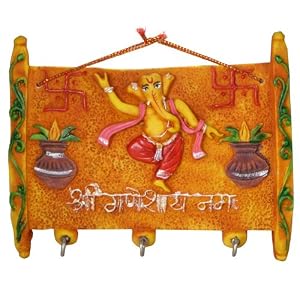 Ganesh Key Holder Wall Hanging