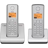 Verizon Dect 6.0 Cordless Phone System (100-2) with 2 Handsets - White