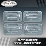 2004-2012 Ford F150 pickup Chrome Door Handle Covers (4dr w  keyless entry) 