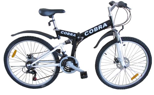 Cobra~full Dual Suspension Folding Womens Mountain Bike Purple 26