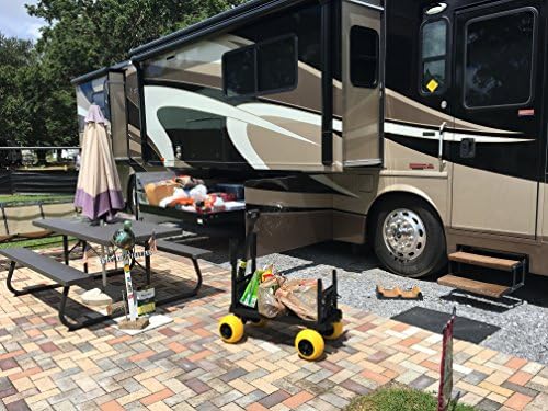 Rv Carts and Wagons Motorhome 5th wheel Accessories Camping Cart Mobile Home Supplies