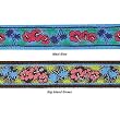 Guardian Gear Hibiscus Palm Collar Brown - 6-10 inches'