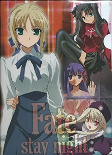 Taito Kuji Honpo Movie Fatestay night H PrizeClear File 3 set separately Anime