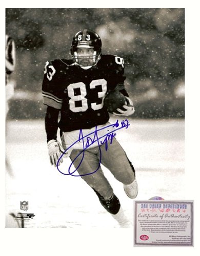 Louis Lipps Pittsburgh Steelers NFL Hand Signed 16x20 Photograph Snow Game