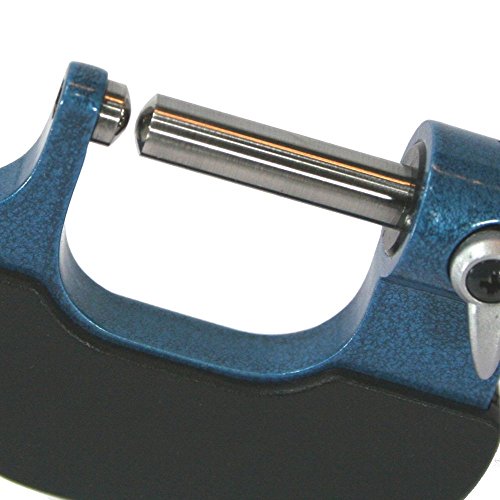 Anytime Tools Tube Micrometer Dual Ball Anvil Round Carbide Tip Pipe