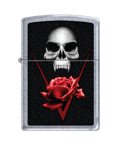 Zippo Vampire Rose Zippo Lighter