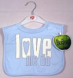 Beatles Love Me Do Bib ~ Blue