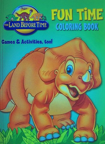 Childrens Toyshop  Toys : The Land Before Time Funtime Coloring Book