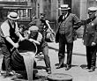 Liquor to the Sewer at Height of Prohibition, New York, 1921 - 16x20 Photographic Print from the Library of Congress Collection