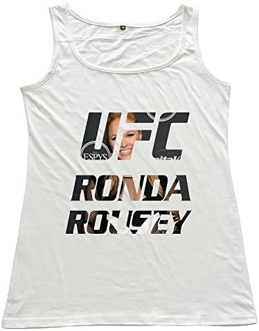 We Are A Manufacturer Who Specialized In Making High-quality T-Shirt. It Is A Good Idea For Gifts. Espy Ronda Rousey UFC Tank Top M White For Women.