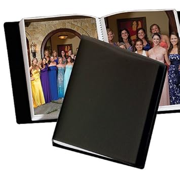Black Unimprinted Plastic Photo Album