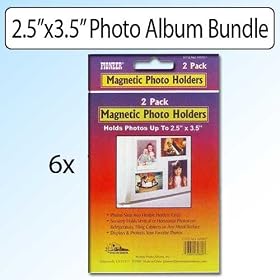 Buy Pioneer Photo Albums 2.5 x 3.5 Magnetic Photo Frame 2Pk Bundle of 6 by Pioneer now!