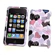 Apple iPod Touch 4th Generation Snap On Protector Hard Case "Patterns of Love" Design