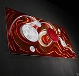 IMAGE OF Metal Abstract Wall Sculpture