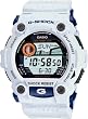 Casio Men's G7900A-7 White Resin Quartz Watch with White Dial