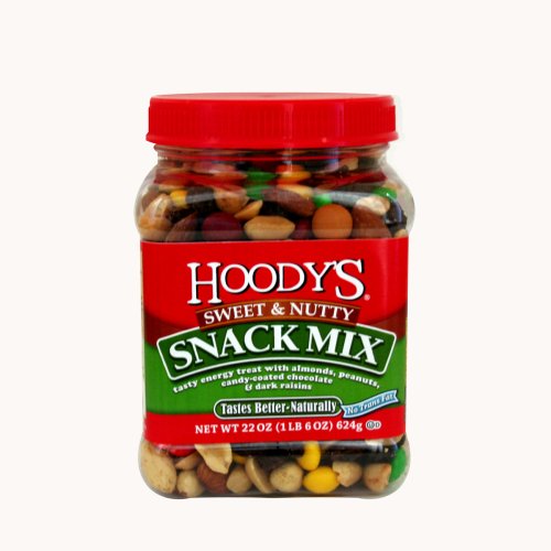 Hoody's Sweet & Nutty Snack Mix, 22 Ounce Medium Gripper Pet Jar (Pack of 3)
