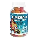 Lil Critters Omega-3 Gummy Fish Brain Booster - 180 Gummy Fish