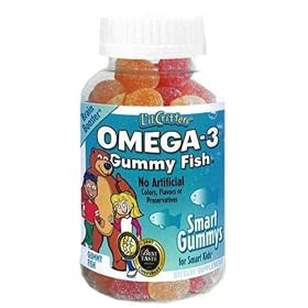 L'il Critters Omega-3 -180 Gummy Fish