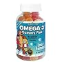 L'il Critters Omega-3 -180 Gummy Fish
