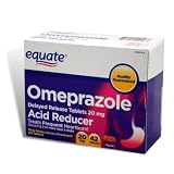 Equate Omeprazole 20.6 mg Acid Reducer Delayed Release Tablets, 42 -Count Box