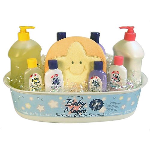 Baby Magic New Bath Caddy Gift Set gfhnvgfkg