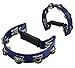 YMC Half Moon EZ Grip Tambourine 16 Jingles - Blue