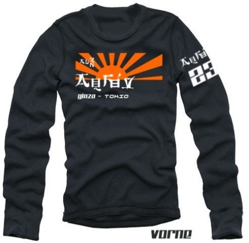 Coole Fun T-Shirts GINZA tokio JAPAN langarm T-Shirt, Gr&ouml;sse: XXL Preisvergleich