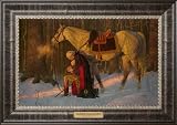 The Prayer at Valley Forge- Arnold Friberg- Gallery Quality Framed Art Print Gift Textured Edition title plaque 11.5