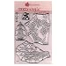 Woodware A6 Clear Cling Stamps - JGS562 Bamboo & Blossom