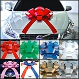 30" Magnetic Car Bow - Pink