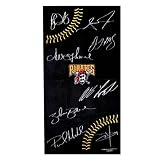 Forever Collectibles MLB Pittsburgh Pirates 30X60 Printed Signature Ball Towel