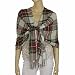 Pashmina Elegant Plaid Print Fashion Scarf