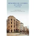 M�moires de guerres au Liban (1975-1990)