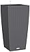 Lechuza 15242 Cubico Cottage 40 Self-Watering Garden Planter for Indoor and Outdoor Use, Granite Wicker 16